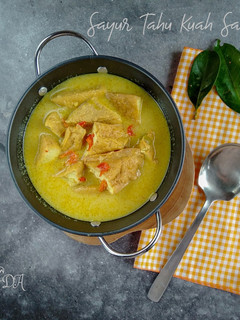 Foto resep 18.1~ Sayur Tahu Kuah Santan