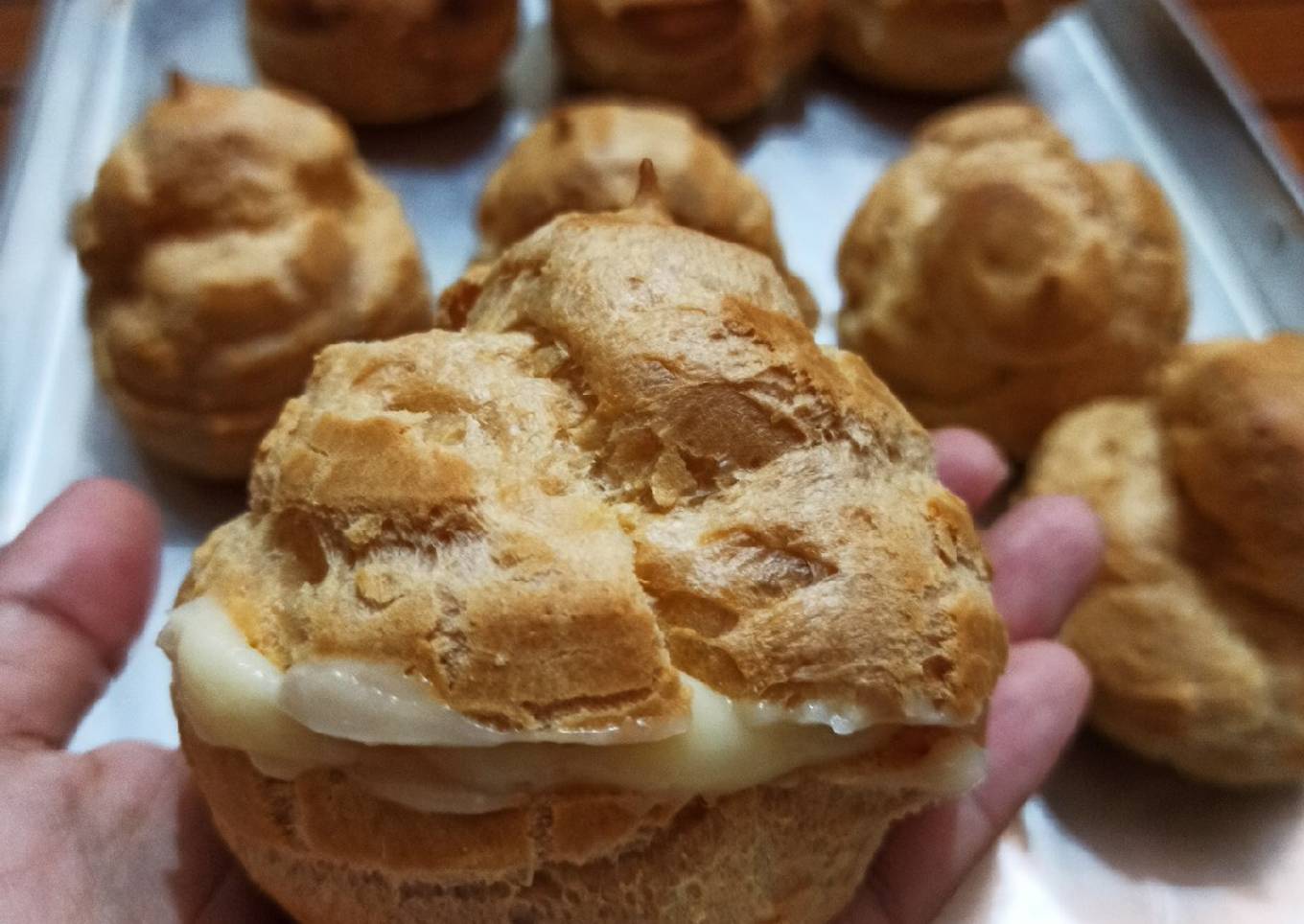 Kue Sus ala Beard Papa