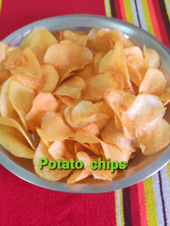 உருளைக்கிழங்கு சிப்ஸ் potato chips recipe in tamil செய்முறை முக்கிய புகைப்படம்