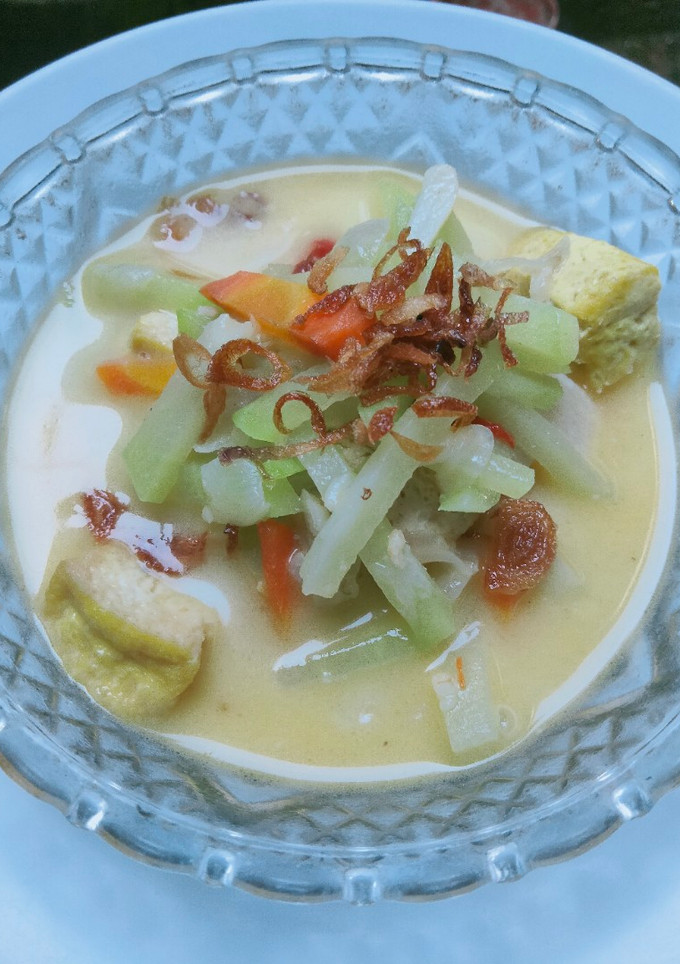 Foto resep Sayur Labu Siam tahu