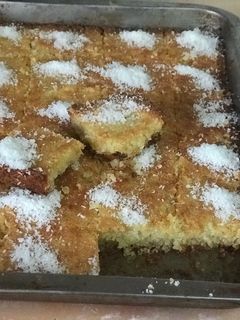 صورة لوصفة اطيب بسبوسة سهلة وسريعة