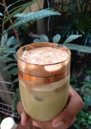 Foto resep Dalgona Coffee Greentea