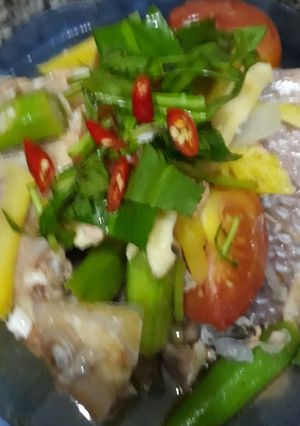 Hình của món Canh chua cá diêu hồng 🐡.