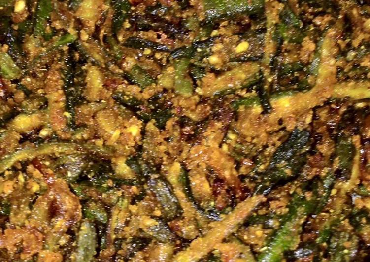 Simple Way to Make Ultimate Besan wali kurkuri bhindi