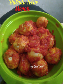 Foto resep Balado Telur Merah