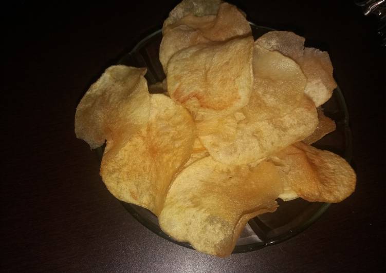 How to Prepare Super Quick Homemade Papas fritas chips como las de paquete