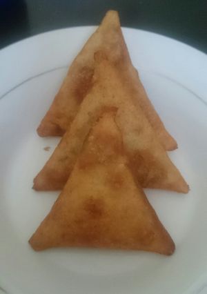 A picture of Beef samosa.