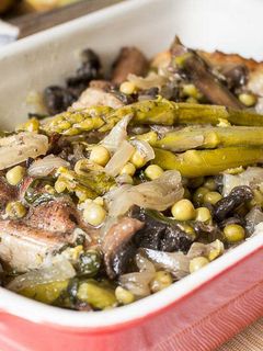 Una foto de Receta de Pavo al horno con verduras