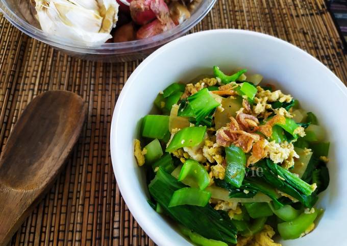 Resep: Pok Coy Telur Sederhana Irit Untuk Jualan