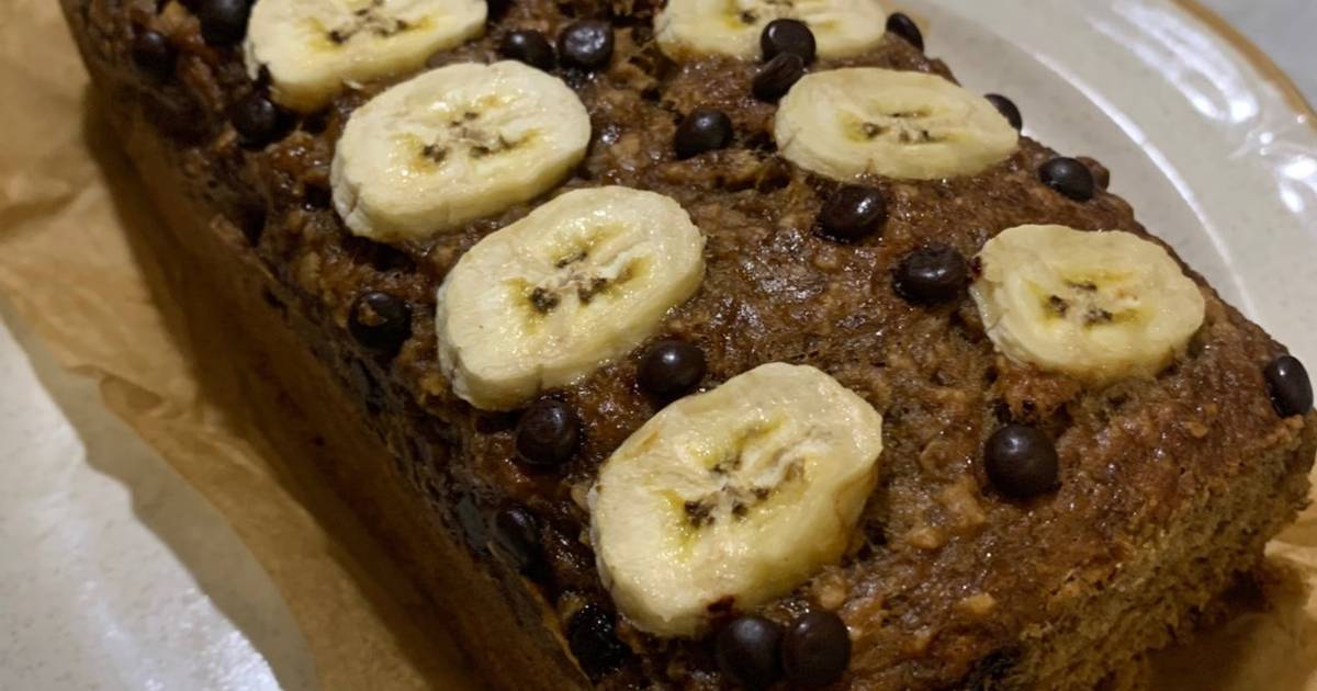 Resep Pisang Raja Oat Palm Sugar Cake (No Mixer) oleh Indri Hendayanti