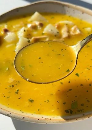 Foto de Sopa de frango com legumes