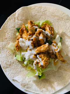 A picture of Simple student tortilla lunch.