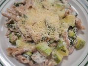 Una foto de fusilli a la mantequilla