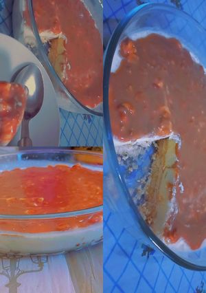 صورة لوصفة حلى السنيكرز 😋🤤