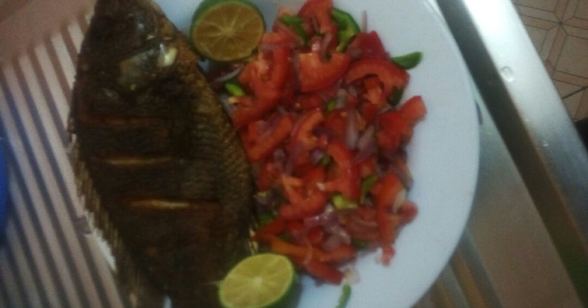 Kalvari Fish Fish Kachumbari #Authormarathon# Recipe by lilianah tiffancy - Cookpad