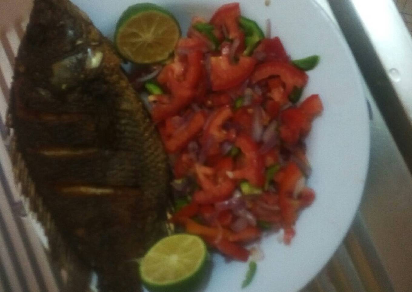 Fish kachumbari #authormarathon#