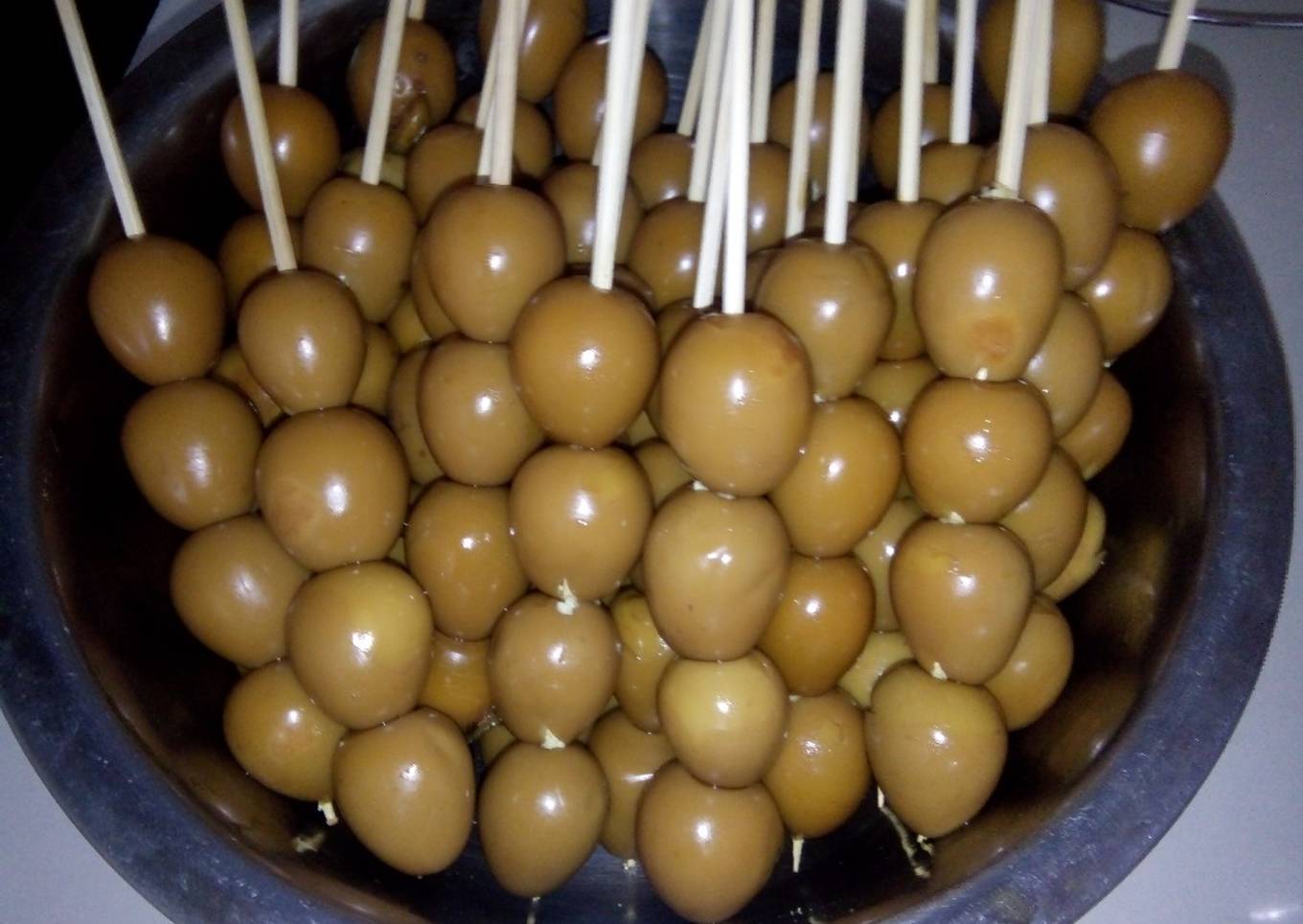 Sate telur puyuh