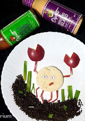A picture of Yogurt sandwich.
