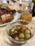 Cebollitas francesas caramelizada con Vermut | guarnición para Carnes de Navidad