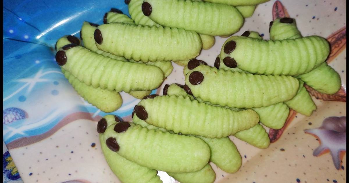 170 resep kue kering ulat hijau enak dan sederhana - Cookpad