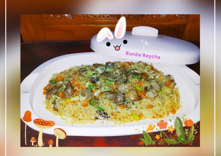 Resep 🍝Bihun Goreng Ati Ampela Ayam, Bisa Manjain Lidah