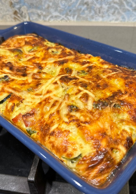 Una foto de Pastel de verduras