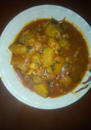 A picture of Potato pottage.