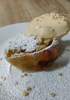 Foto principal de Apfelstrüdel con masa de ensaimada