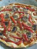 Pizza vegetal