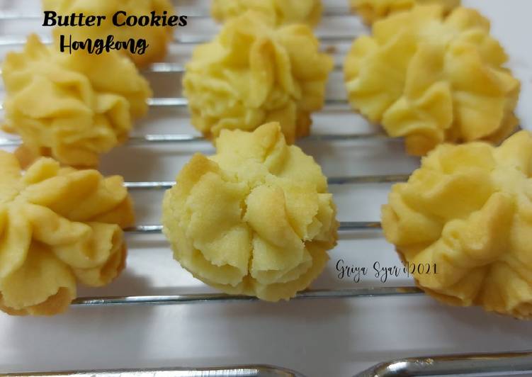 Masakan Populer Butter Cookies Hongkong Sedap