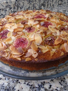Una foto de Tarta de higos y almendra
