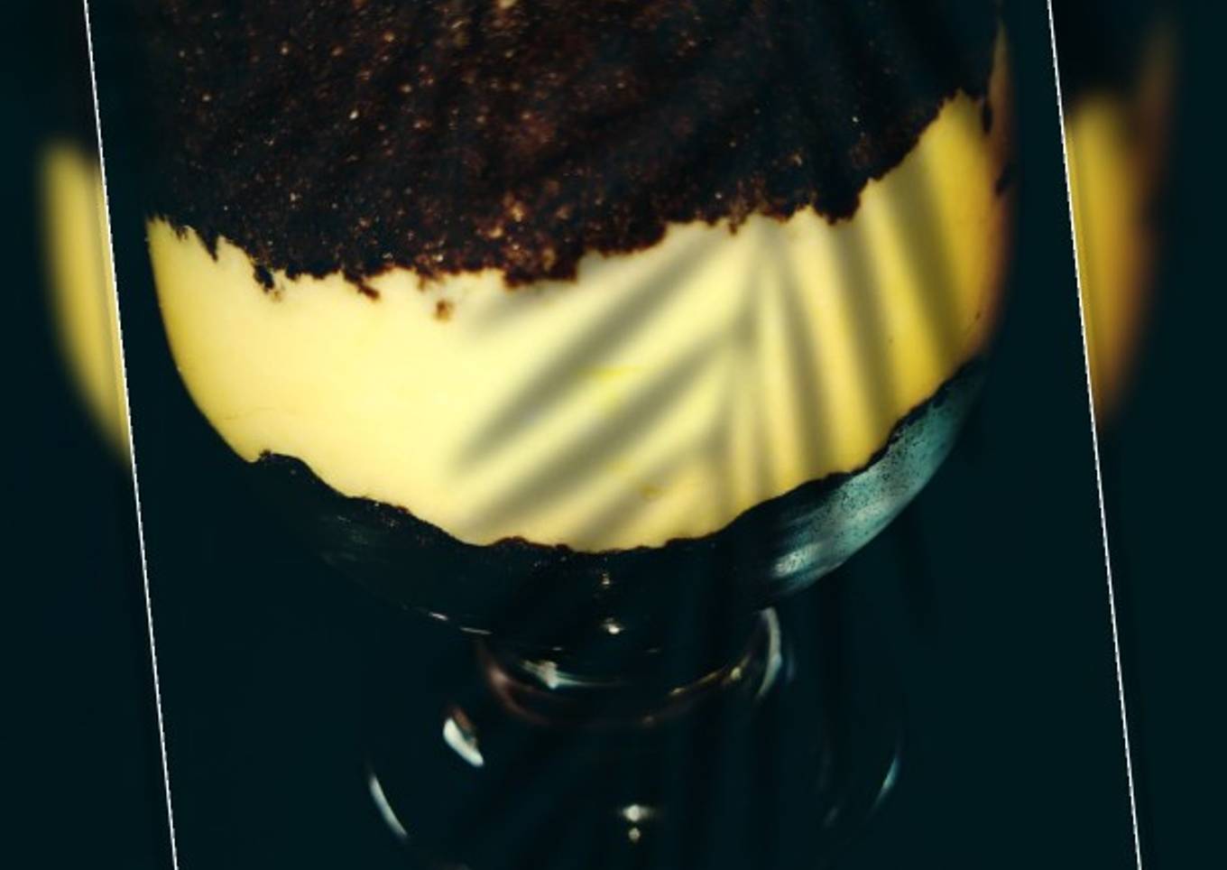 Three colour Oreo mango dessert