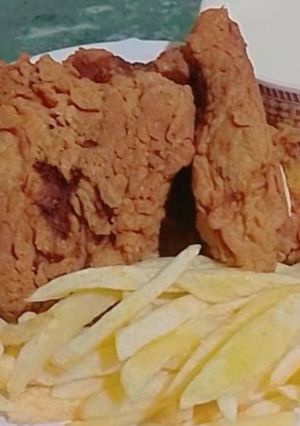 صورة لوصفة بروستد دجاج