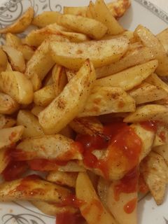 عکسی از دستور سیب زمینی تنوری رژیمی