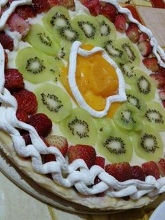 Una foto de Tarta de frutas!😋