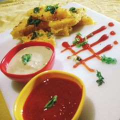 A picture of Khatta Leave Dhokla.
