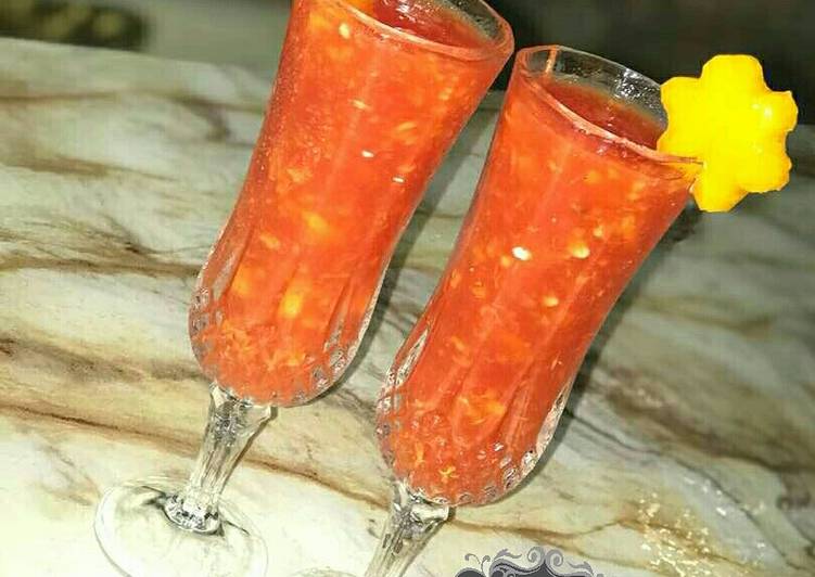 Recipe of Quick Watermelon n pawpaw smoothie