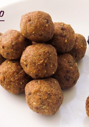 A picture of Prunes Ladoo (High Fiber No sugar).