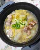 大白菜燉排骨湯