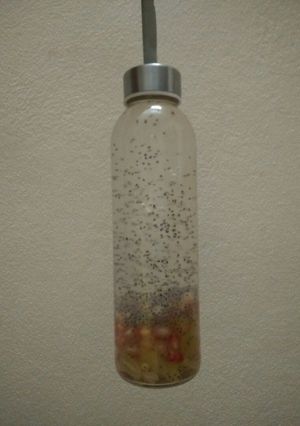 Hình của món Lựu -Hạt chia -Nho (detox 14).