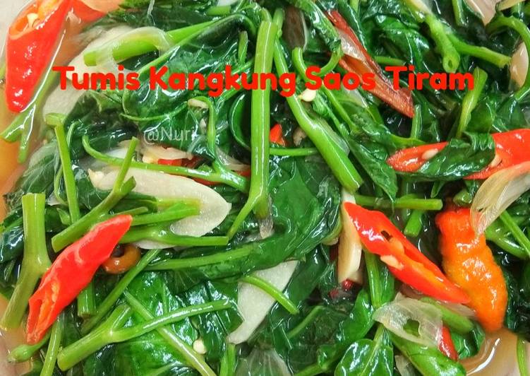 Tumis Kangkung Saos Tiram