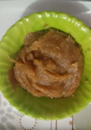 A picture of Gram flour halwa.