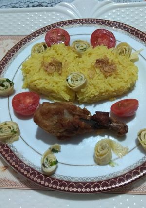 Foto resep Nasi Kuning Ayam