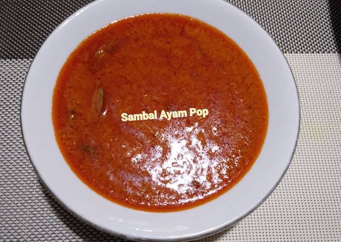 Langkah Mudah untuk Menyiapkan Sambal Ayam Pop Anti Gagal