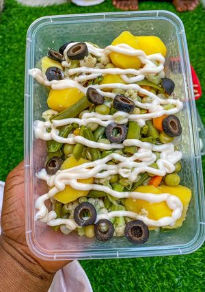 A picture of Healthy salad.