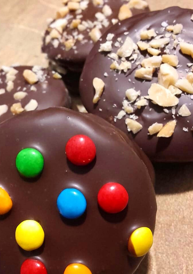 Una foto de Alfajores integrales