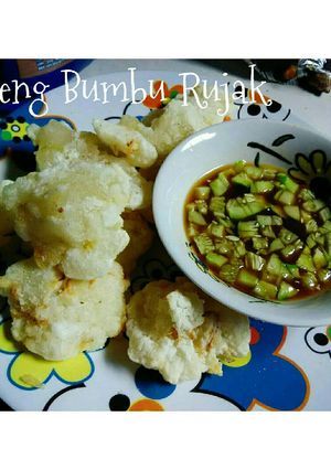 Foto resep Cireng Bumbu Rujak