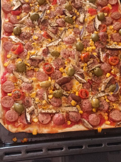 Una foto de 🍕Pizza casera 🍴