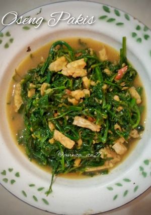 Foto resep Oseng Pakis
