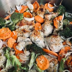 A picture of Baked Chicken ❦.